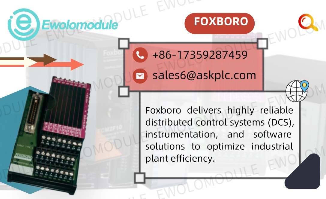 FOXBORO FCM2F10 P0916TQ: जटिल उपयोगिताओं में सटीकता और नेटवर्क सिंक्रोनाइज़ेशन को बढ़ावा देने वाला फ्लो कंट्रोल मॉड्यूल