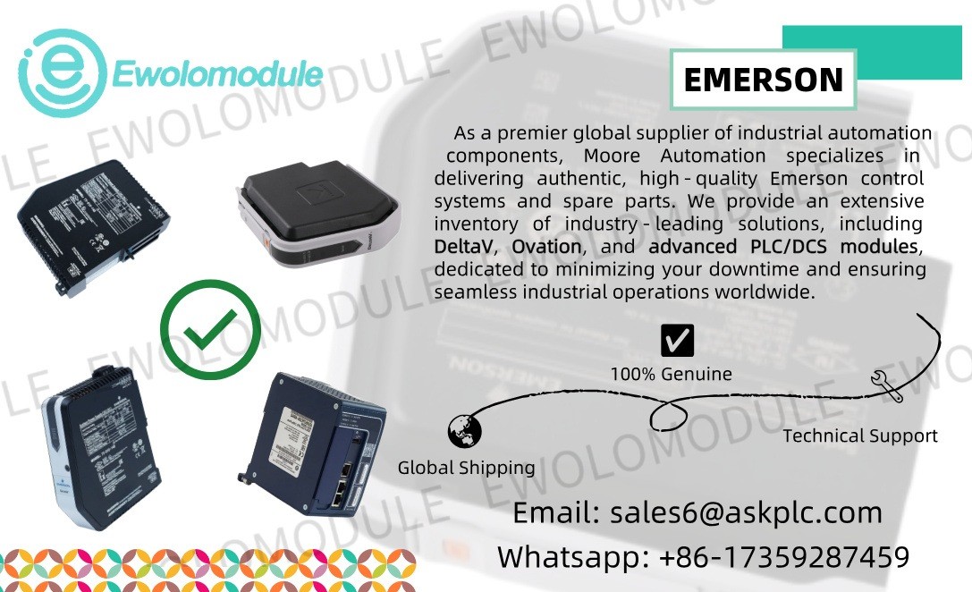 EMERSON PACSystems RX3i IC695ETM001: हाई-स्पीड औद्योगिक संचार और निर्बाध नेटवर्क एकीकरण के लिए उन्नत ईथरनेट इंटरफ़ेस मॉड्यूल